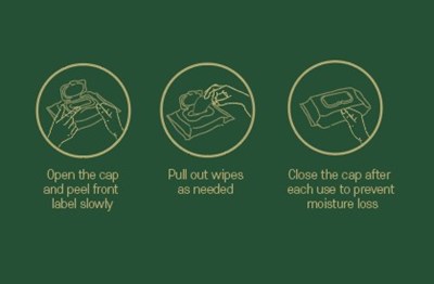 360g Ndc: 77200-002-80 Label 2 (Pine Antibacterial Wet Wipes 360g Label 2 2)